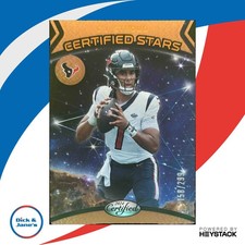 2024 Panini Certified C.J. Stroud Stars Bronze Mirror 158/299 #1 Houston Texans