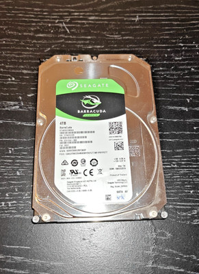 Seagate BarraCuda (5400RPM, 3.5-inch, 256MB Cache) 4TB Internal Hard Drive