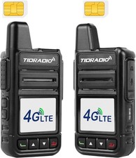 TIDRADIO TD-M15 Rapid Global Walkie Talkies 5000 Mile Long Range Poc radios, ...