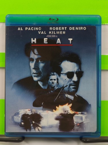 HEAT AL PACINO ROBERT DENIRO VAL KILMER SINGLE DISC BLU RAY - Imagen 1 de 3