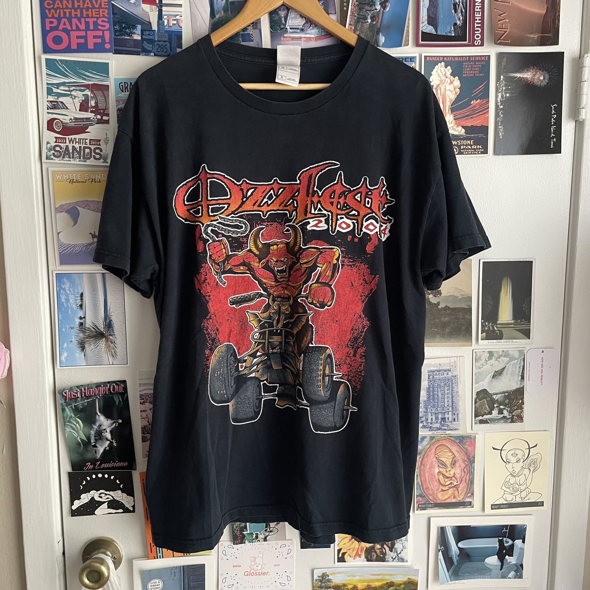 Vintage Ozzfest 2004 Shirt Ozzy Osbourne Black Sabbath Size XL Vtg 