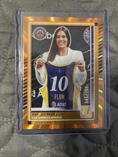 2025 Panini Donruss WNBA - Kelsey Plum #12 Orange Laser /199