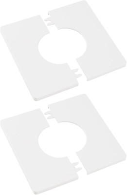 Rohrwandabdeckungen, I.D.50 mm, ABS-Kunststoff, quadratischer geteilter Flansch 