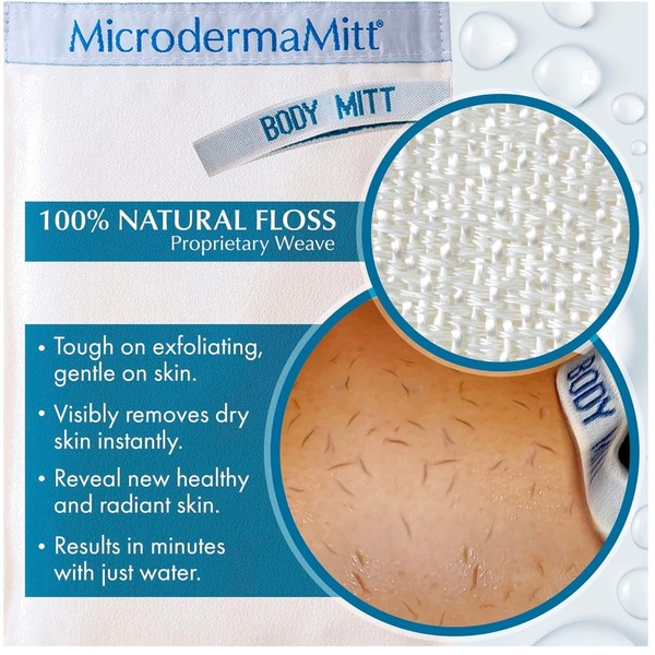 Guante exfoliante para resultados de grado profesional