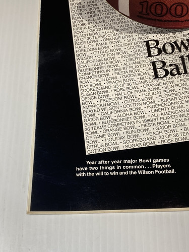 1987 UPSALA College vs Lebanon Valley Football-Programm - Bild 8 von 10
