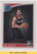 2018-19 Panini Donruss Optic Rated Rookie Gary Trent Jr #199 READ 0b3