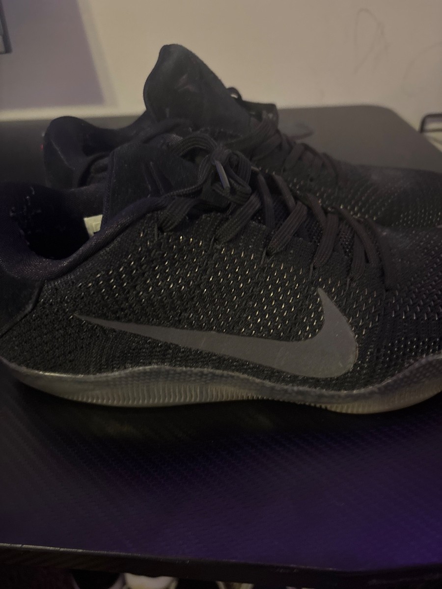 Size 10.5 - Nike Kobe 11 Elite Low Black Space for sale online | eBay