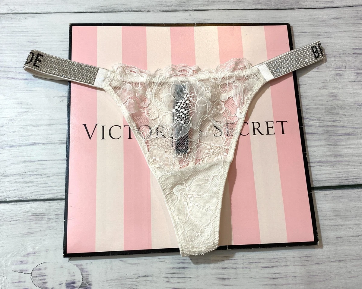Pigiama Camicia Victoria's Secret In Pizzo Bianco, Taglia XL, Nuovo Con Etichette
