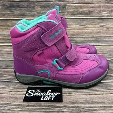 Merrell Moab Polar Mid Purple Waterproof Winter Boots Youth 7