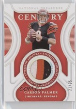 2021 National Treasures Century Materials Holo Silver 21/25 Carson Palmer 5ov