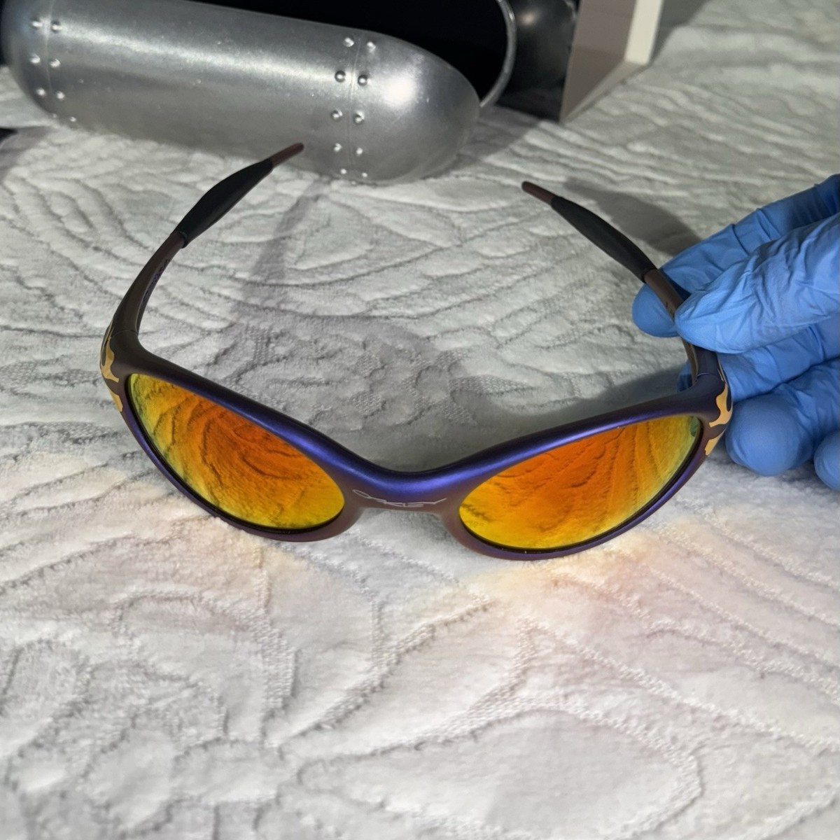 BRAIN DEAD X OAKLEY EYE JACKET SUNGLASSES - MOONSCAPE/PRIZM