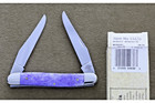 Case XX. Muskrat knife. Ultra Violet smooth bone. 2010 — photo 3