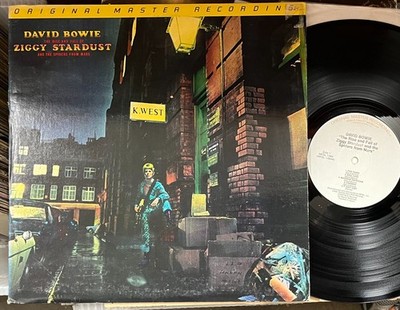 DAVID BOWIE - ZIGGY STARDUST & THE SPIDERS FROM MARS - MFSL AUDIOPHILE LP vinyl