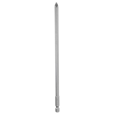 Phillips PH1 1/4'' Hex Shank Screwdriver Bit 200mm Long Shaft 6mm