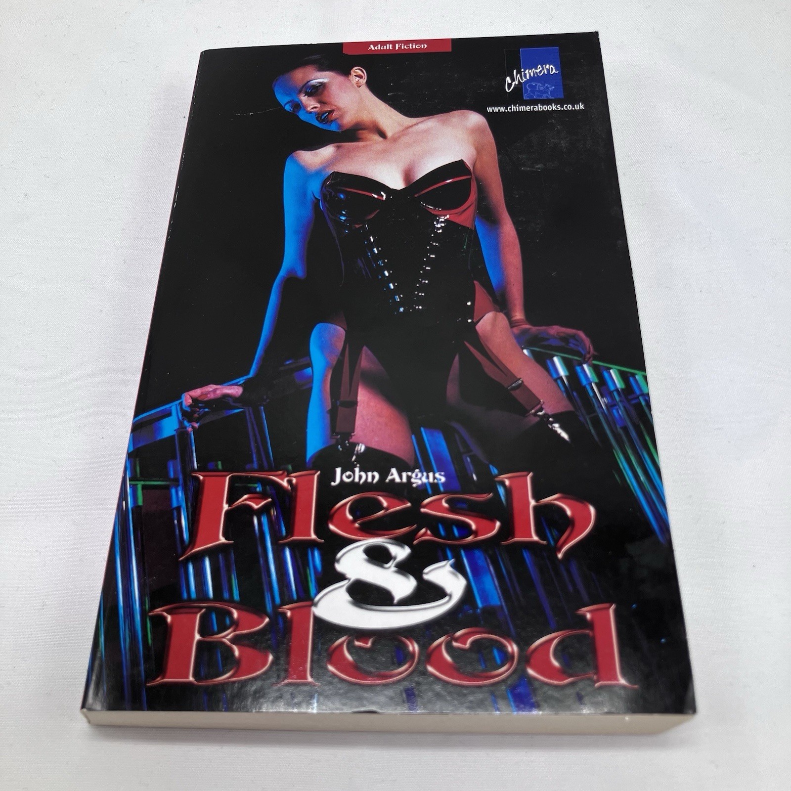 Flesh & Blood - John Argus - Paperback Book - Erotic Fiction Adult Material