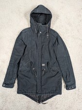Carhartt WIP Clash Parka uomo S nero imbottito con cappuccio