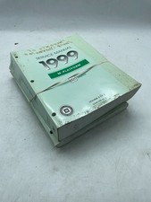 1999 Chevrolet Geo Metro Factory Shop Service Repair Manual 2 Vol Set Sku19