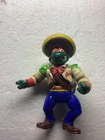 Vintage 1992 TMNT Bandito Bashin Michelangelo Action Figure