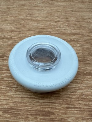 Kitchen Aid Model KSB3 KSB5WH Replacement Lid w/ Measure Cup White, Push On
