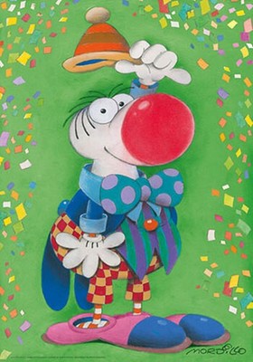 Puzzle (500 T.) Danke!, Mordillo (Heye) NEU/OVP