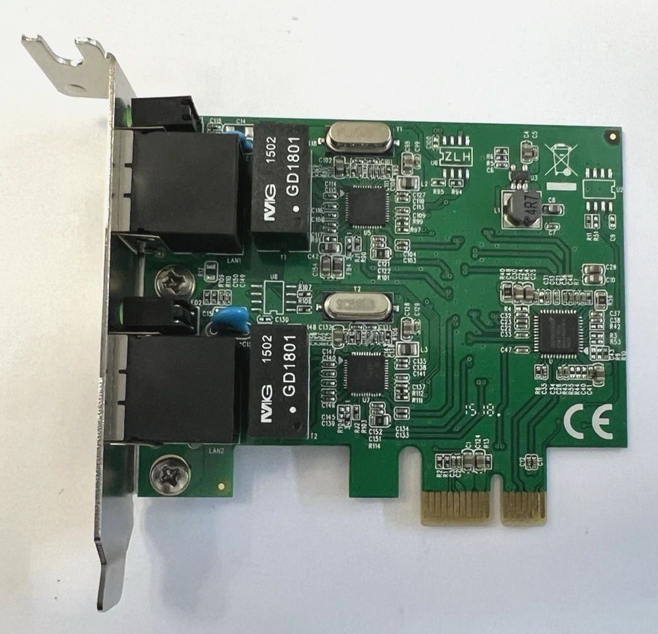 Syba SD-PEX24041 Dual Port Gigabit NIC Low Profile - Image 2 of 4