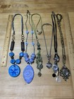 Necklace Lot Vintage, Artist Made, Vintage, quilting All for 1 Price — photo 1