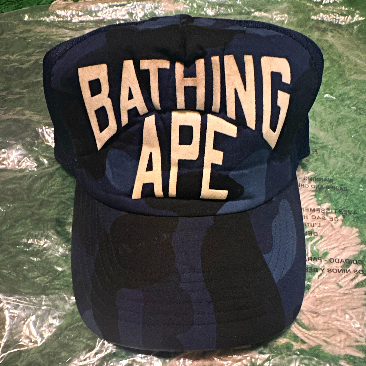 A Bathing Ape Blue Hats for Men for sale | eBay