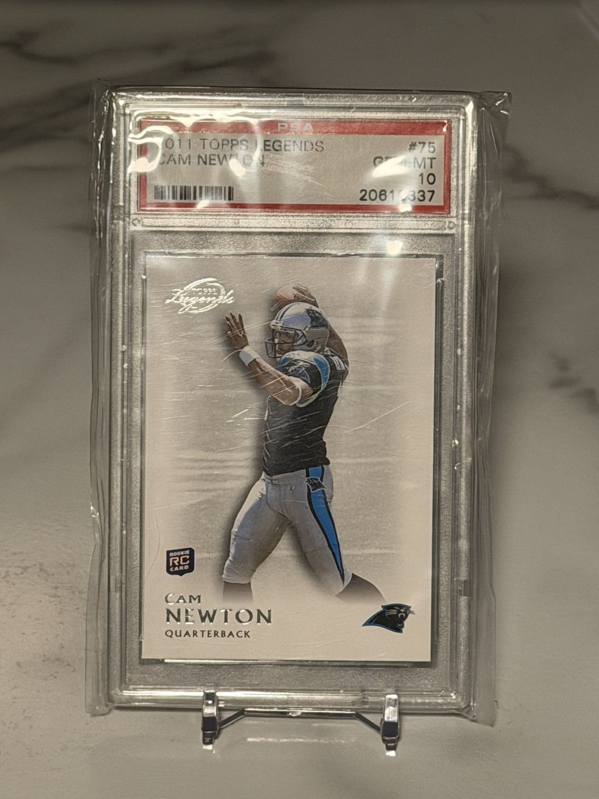 Cam Newton Topps Legends #75 Base