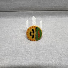 PLAYMOBIL ESCUDO TIPI PUEBLO INDIO INDIOS INDÍGENAS OCCIDENTALES REF 3870