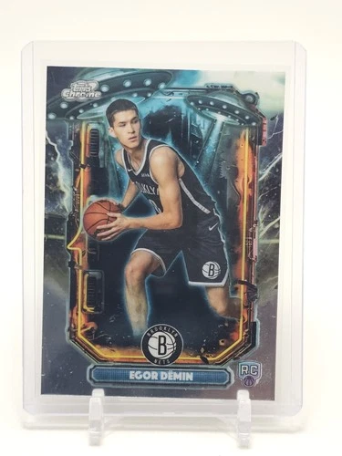 EGOR DEMIN 2025-26 TOPPS COSMIC CHROME EXTRATERRESTRIAL TALENT ROOKIE NETS Q6992