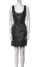 VERSACE DRESS LEATHER LAMB WITH SAFETY PIN SIZE 42