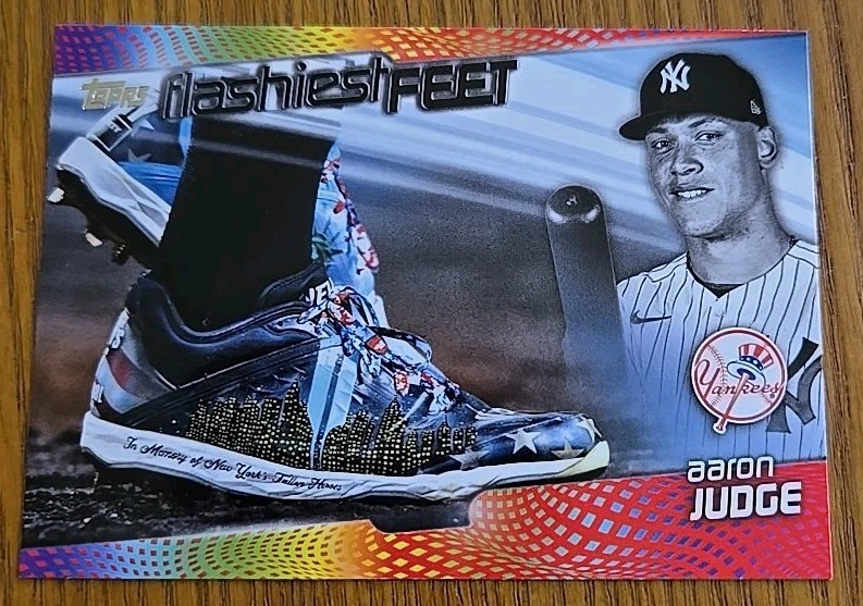 2022 Topps Series 1 - Flashiest Feet Aaron Judge #FF-11