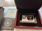 2016 30th Anniversary Bradford Mint Silver Eagle + 2oz Silver Bar