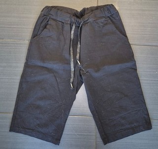 ITALY MODE Damen Bermuda Joggpants schwarz Gr.42 46 UNGETRAGEN