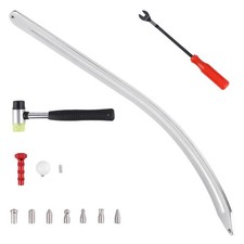 Car Fender Damage Repair Tools Flat Bar Automotive Dent Removal Kit Auto Dent