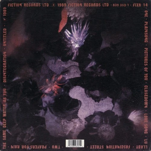 The Cure Disintegration · Lp · 1989, Foto 2 von 5