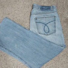 Calvin Klein Jeans 34 X 26 Light Denim Bootcut