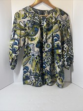 Banana Republic Print Blouse Women s Size: Small