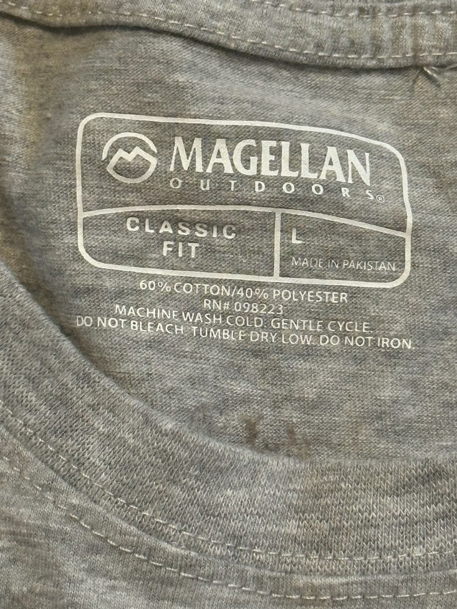 Magellan Outdoors Men's Lakehouse Lab in Truck Graphic T-Shirt View 3