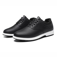Mens All-Weather Grip Golf Shoes Synthetic and Rubber Sole Soft Outdoor Sneakers