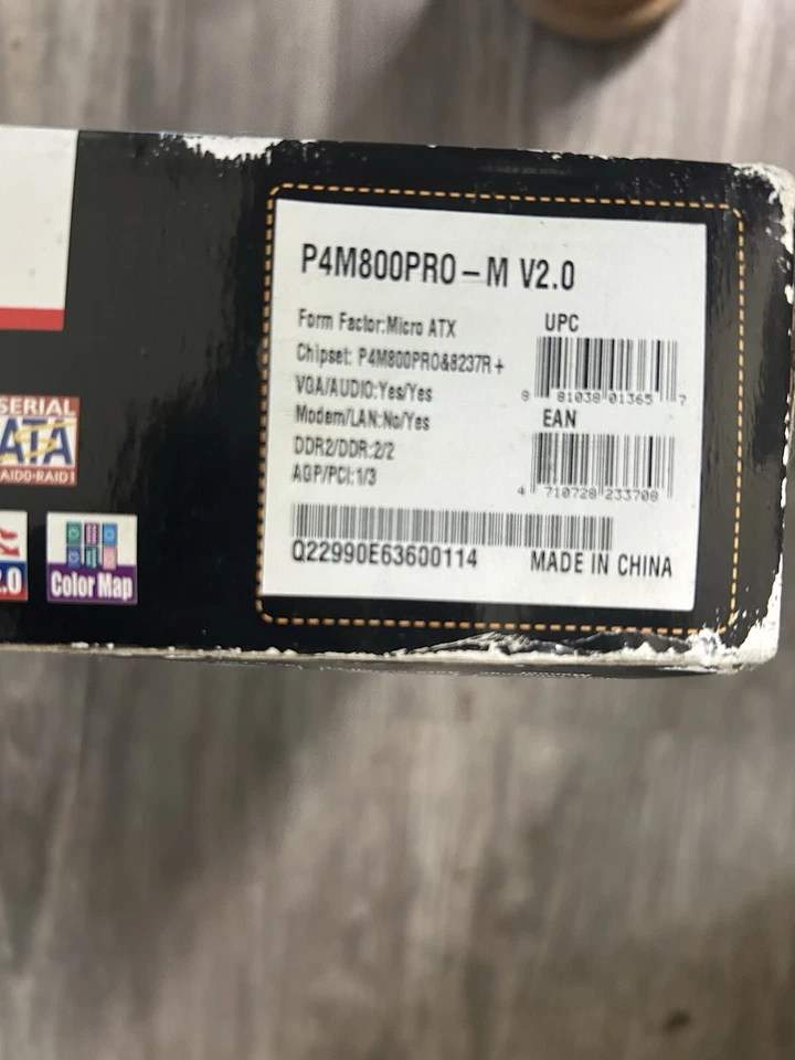 Elitegroup/ECS P4M800PRO-M V 2.0 LGA775 mATX Motherboard - Image 3 of 4