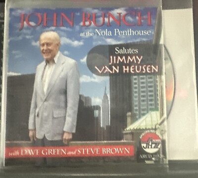 John Bunch  At the Nola Playhouse: Salutes Jimmy Van Heusen  CD VG+ Condition