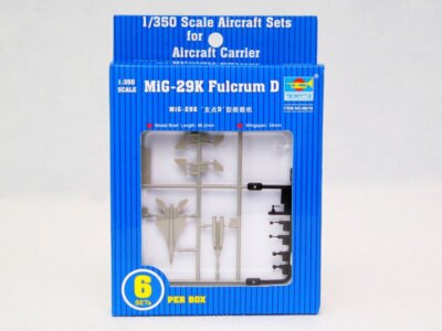 Trumpeter 6216 MiG-29K Fulcrum D 1/350 Scale Aircraft for Model Ships