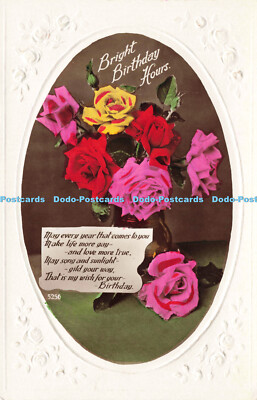 R216433 Bright Birthday Hours May every year that comes to you make life more ga