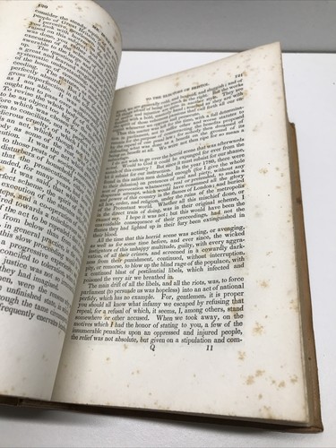 Law / CELEBRATED SPEECHES Of CHATHAM BURKE And ERSKINE 1st Edition 1834 - Picture 7 of 12