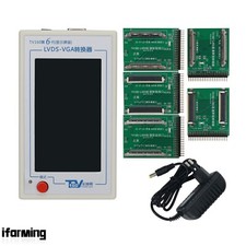 TV160 6TH Generation LVDS-VGA Converter LCD TV Motherboard Tester 4.3" SD HD US