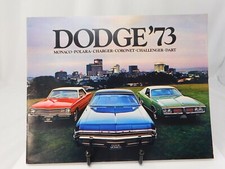 1973 Dodge Dealer Brochure Auto Charger Coronet Challenger Dart 40 Pgs