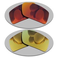 Fire Red Yellow Gold Replacement Lenses For-Vonzipper Snark Polarized