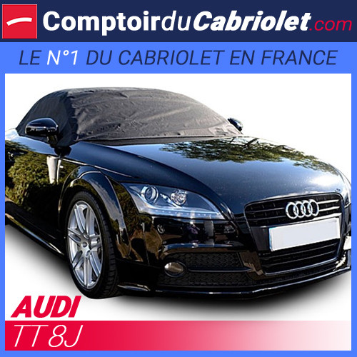 Bâche pour capote Audi TT 8J en polymère premium avec doublure anti-rayure