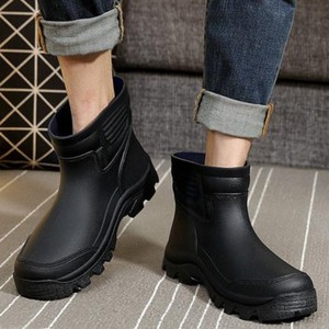 mens waterproof rubber ankle boots